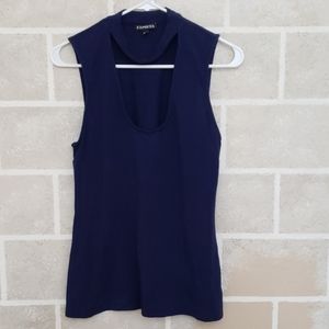 Express Blue Top L